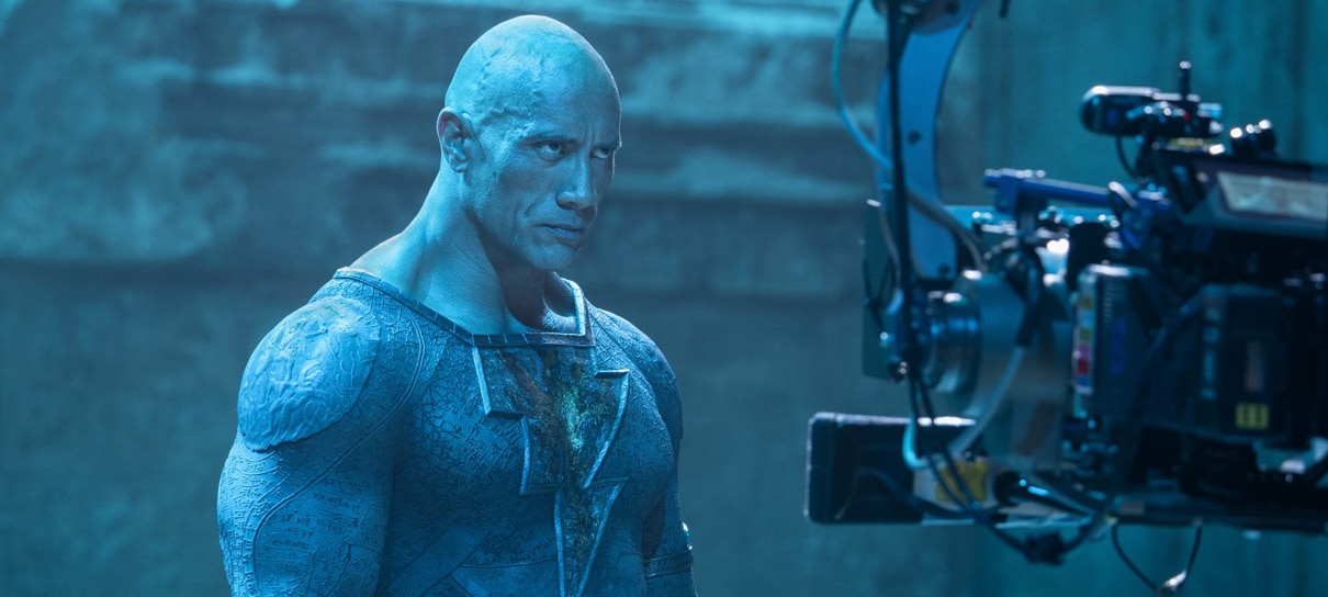 The Rock mostra criação de efeitos visuais nos bastidores de Adão Negro