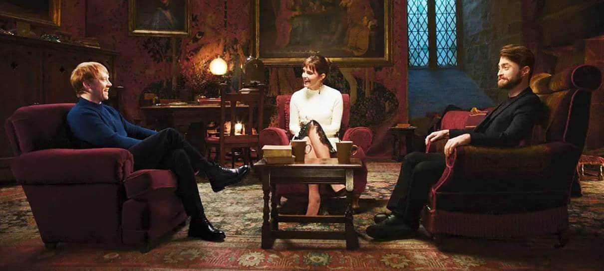 Rupert Grint gravou cenas do especial de 20 anos de Harry Potter à distância
