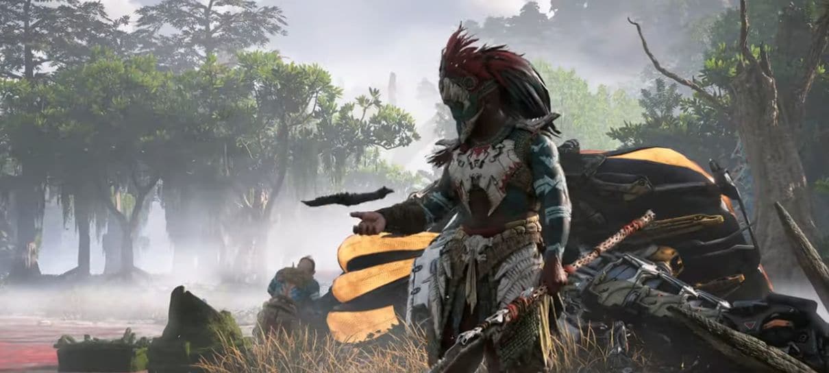 Horizon Forbidden West ganha novo trailer que apresenta os habitantes do mundo