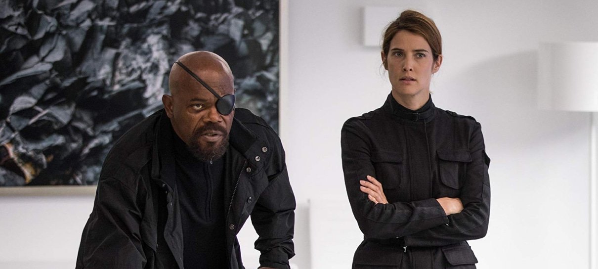Samuel L. Jackson e Cobie Smulders aparecem em fotos do set de Invasão Secreta