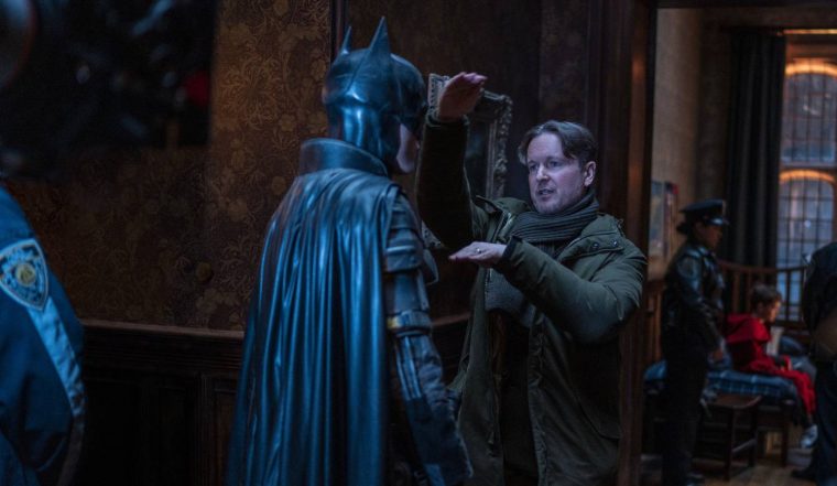 Matt Reeves no set de Batman