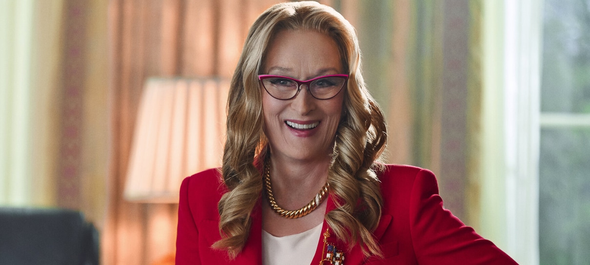 Vídeo de bastidores de Não Olhe Para Cima mostra improvisações de Meryl Streep