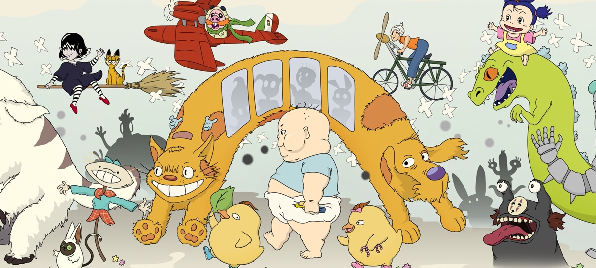 Nickelodeon faz crossover com Studio Ghibli para celebrar aniversário de Hayao Miyazaki