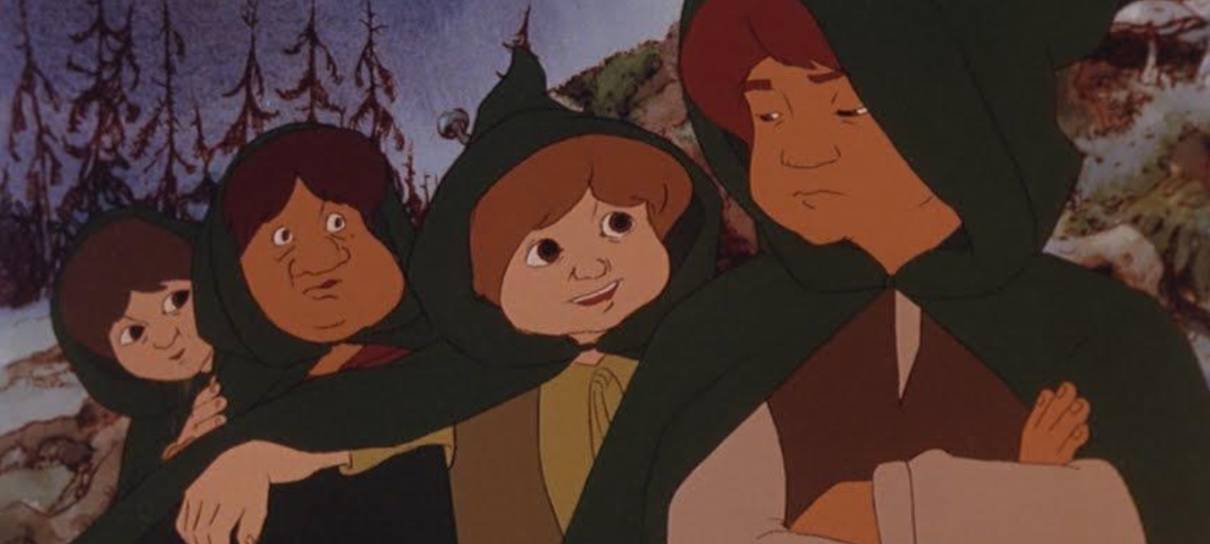 Artes originais do filme animado de O Senhor dos Anéis são leiloadas