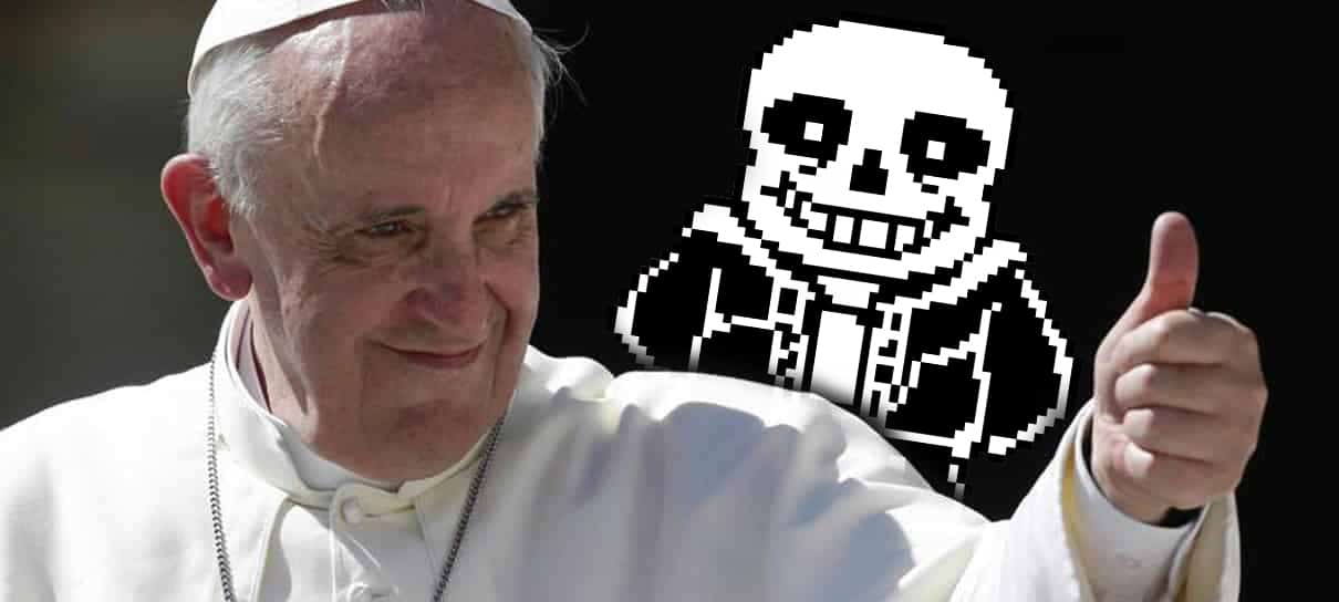 Papa Francisco assiste a performance de Megalovania, de Undertale, em evento no Vaticano