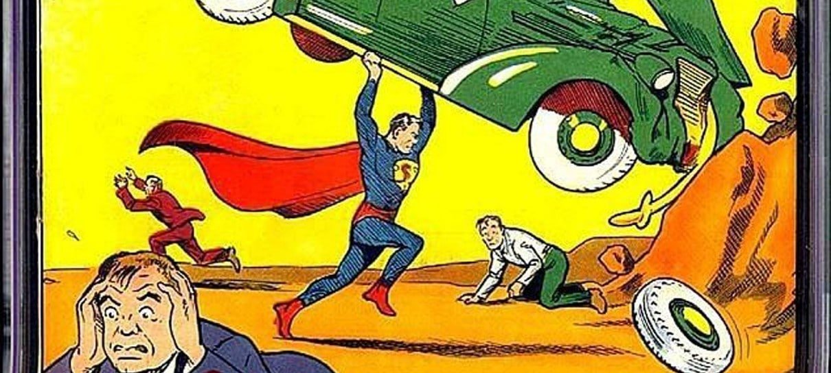 Edição de HQ com estreia do Superman é leiloada por US$ 3,18 milhões