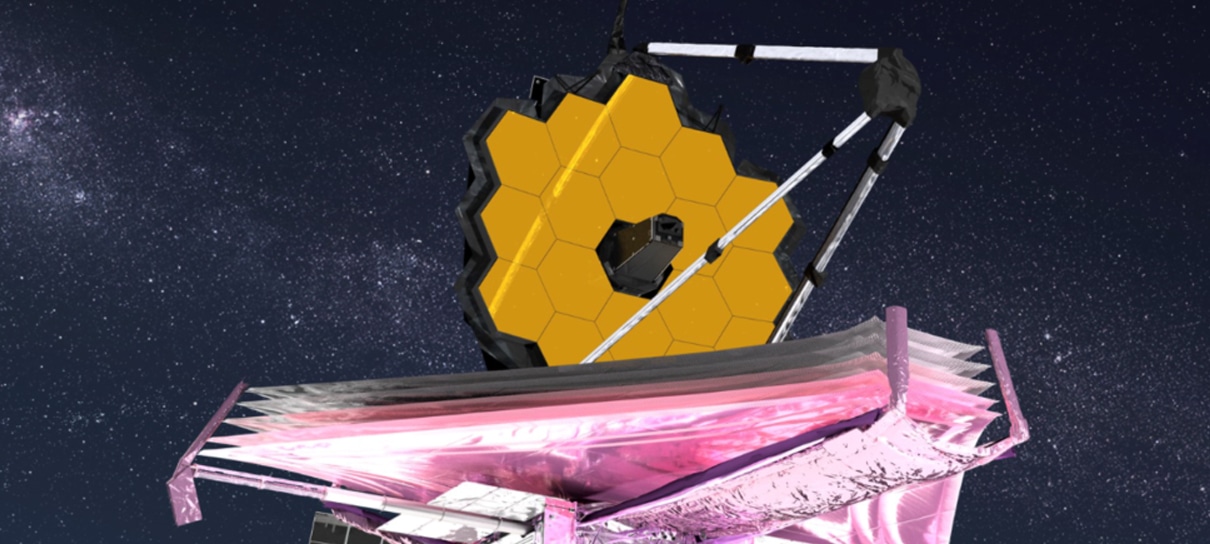 NASA completa montagem principal do telescópio James Webb no espaço