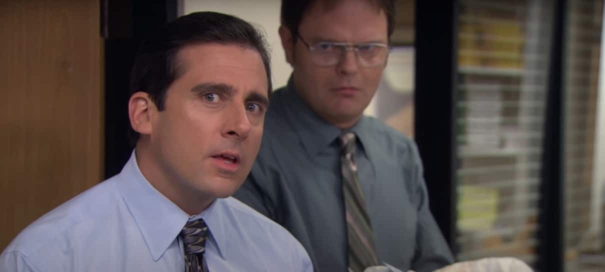 Abertura inédita de The Office mostra Michael tendo problemas no banheiro