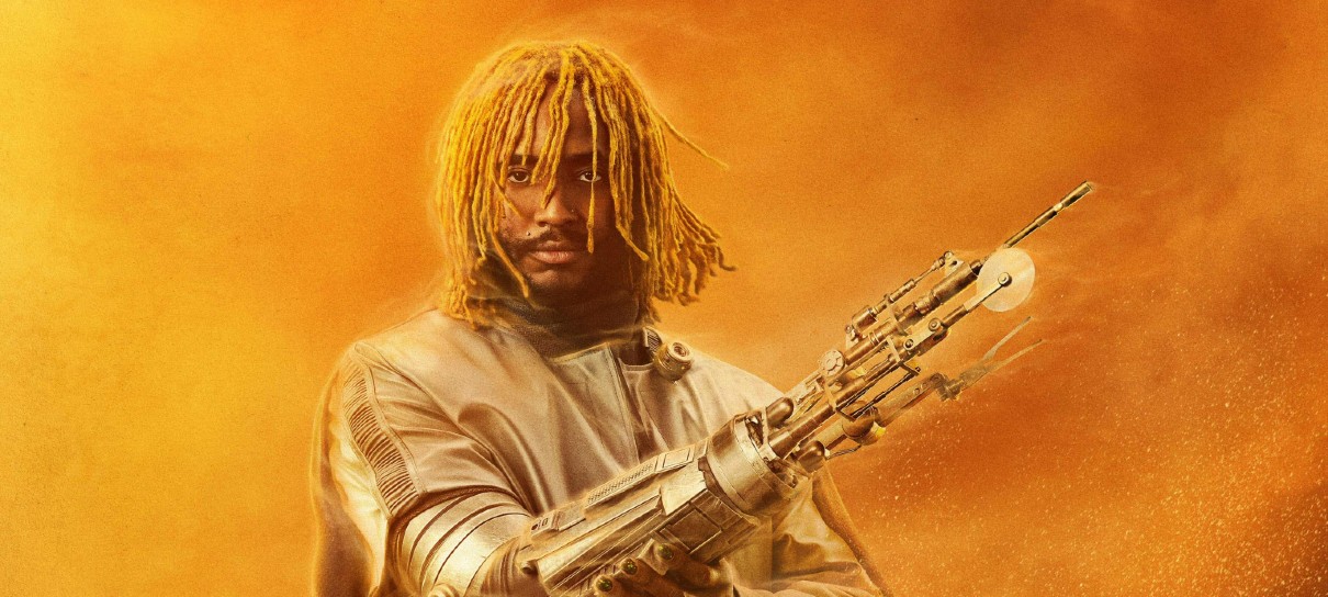 Cartaz de O Livro de Boba Fett destaca personagem do músico Thundercat