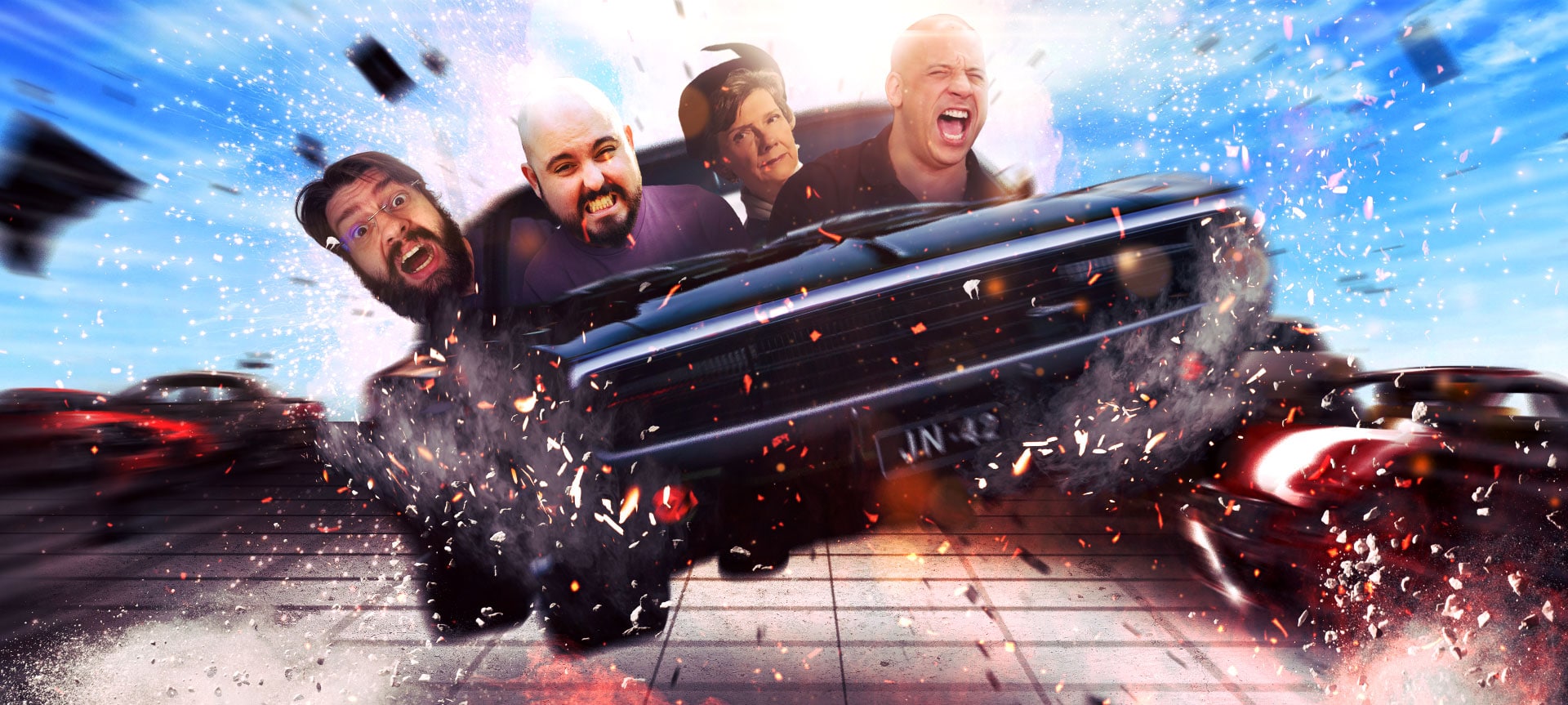 BeamNG.drive - Metendo um Toretto