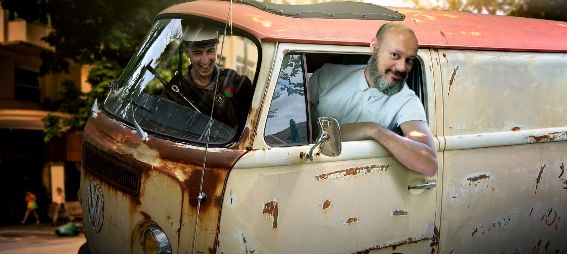 Comprei uma Kombi!