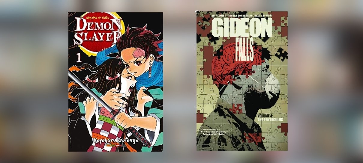 5 graphic novels e mangás em oferta