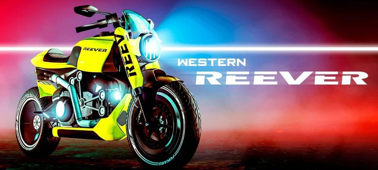 Nova moto de GTA Online é inspirada em Cyberpunk 2077 e Keanu Reeves