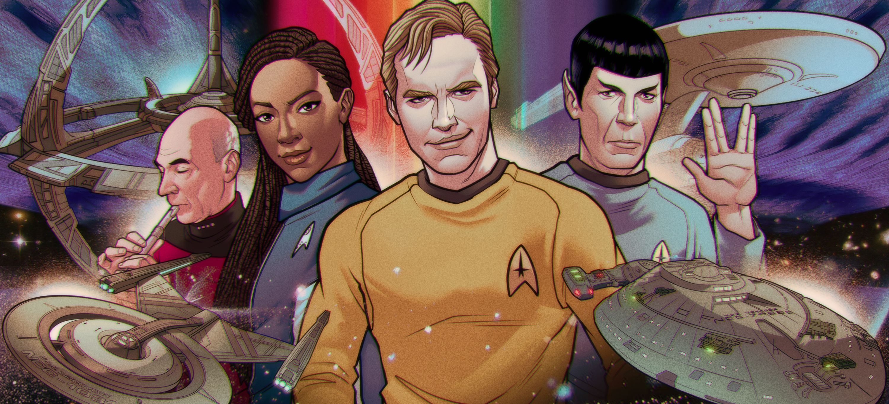 Capa do episódio Star Trek – Audaciosamente indo aonde ninguém jamais esteve