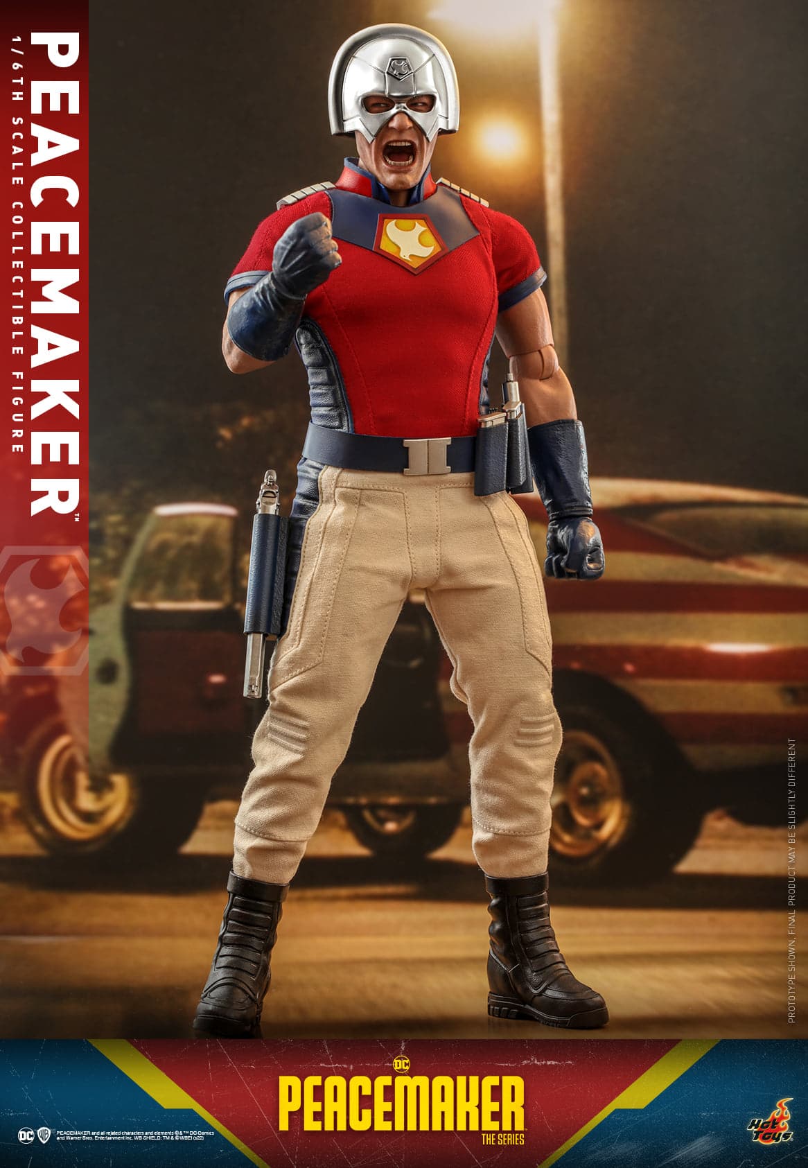 Peacemaker: Hot Toys lança colecionável de luxo do Pacificador