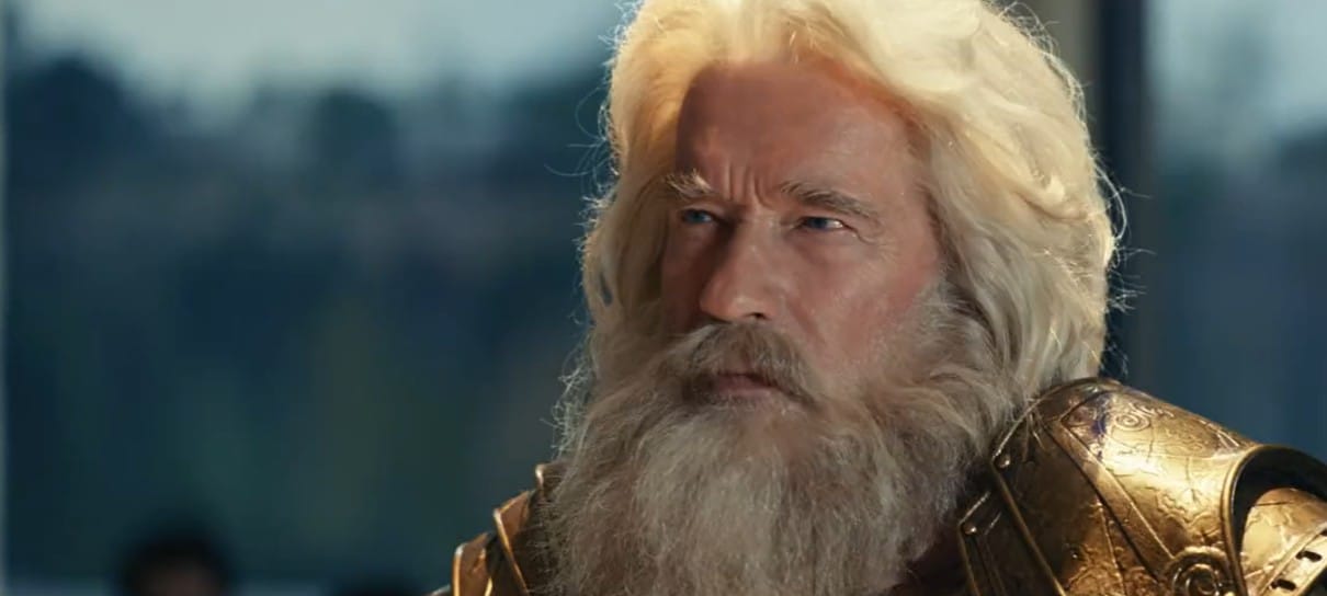 Arnold Schwarzenegger realmente será Zeus, mas em comercial do Super Bowl