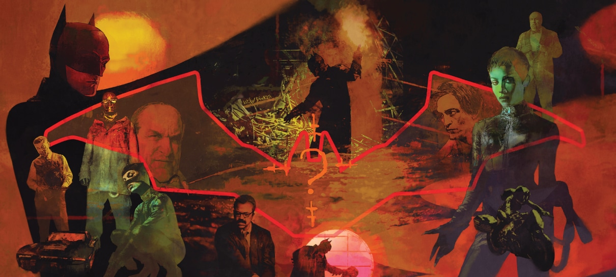 Novo filme do Batman ganha cartaz desenhado pelo lendário artista Bill Sienkiewicz