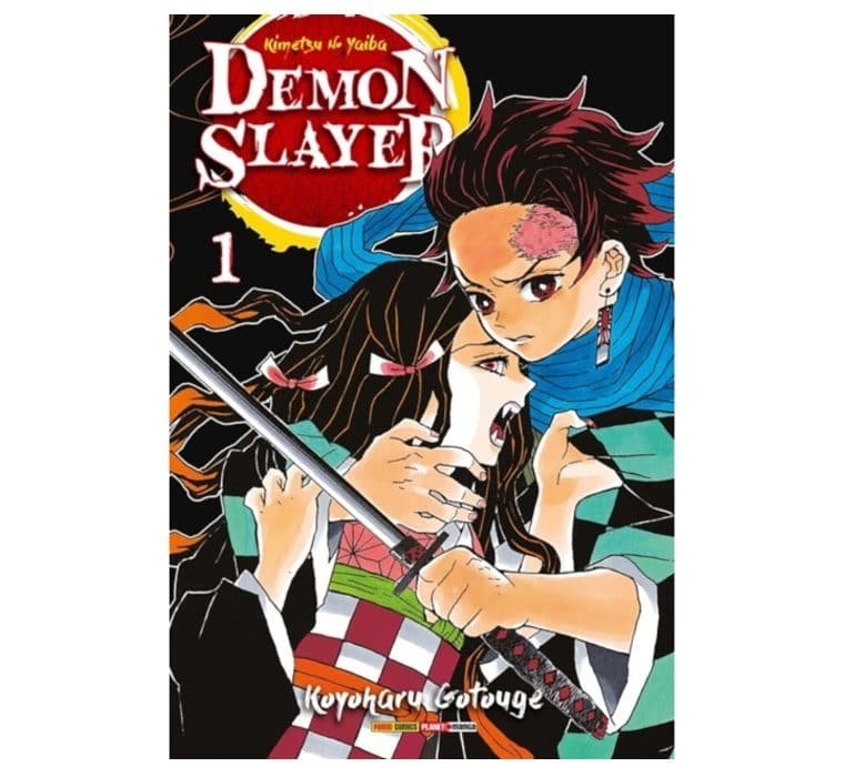 Demon Slayer da Panini é uma das editoras de mangás no Brasil