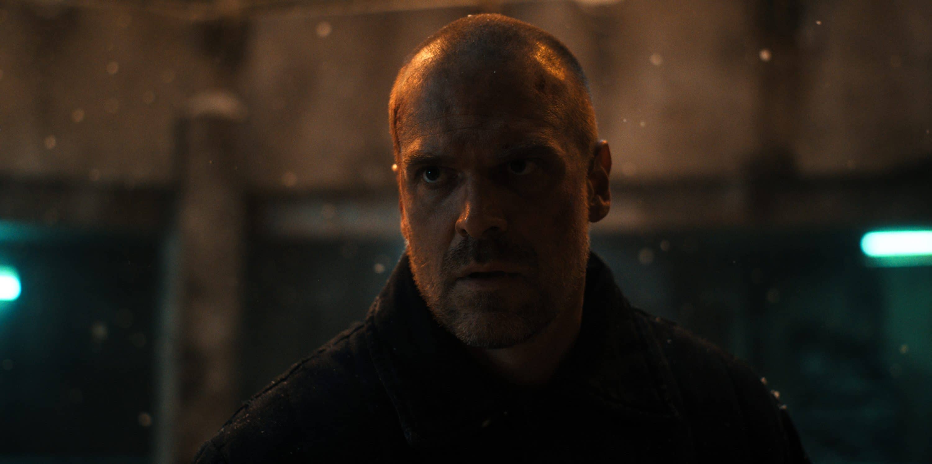 STRANGER THINGS. David Harbour as Jim Hopper in STRANGER THINGS. Cr. Courtesy of Netflix  © 2022