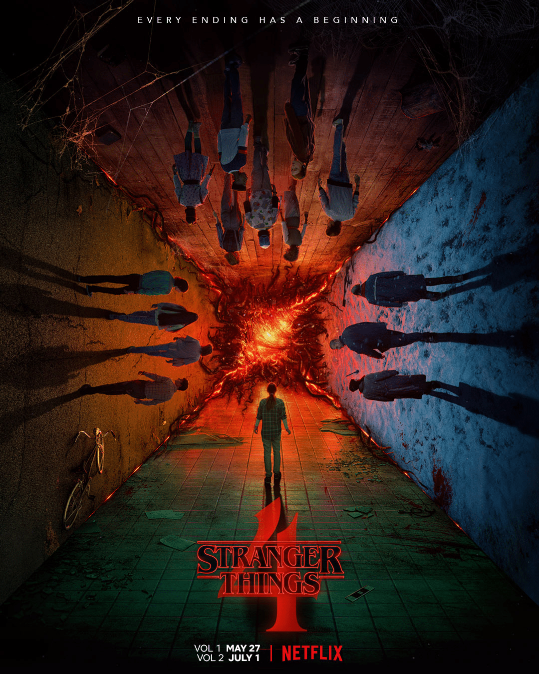 Stranger Things': 4ª temporada ganha belíssimo cartaz retrô