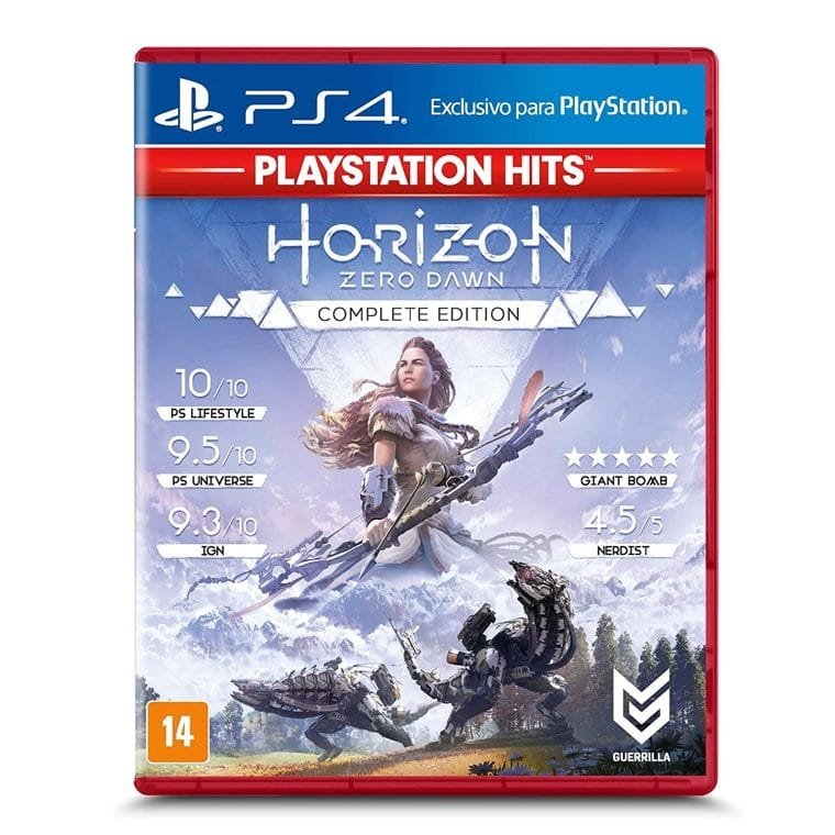 Horizon Zero Dawn de PS4 é um dos jogos do PlayStation Hits