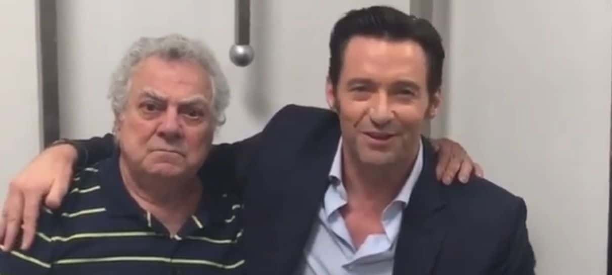 Hugh Jackman homenageia Isaac Bardavid, dublador do Wolverine