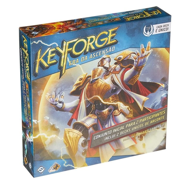 Keyforge é um dos jogos de cartas e tabuleiro com desconto no NerdBunker