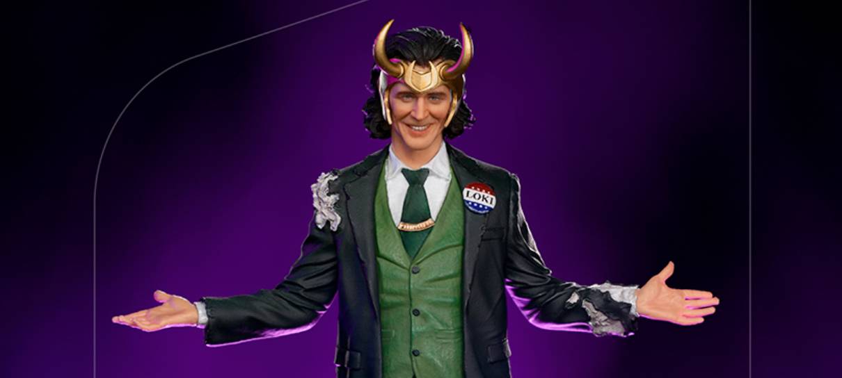 Iron Studios anuncia estátua inédita do Presidente Loki
