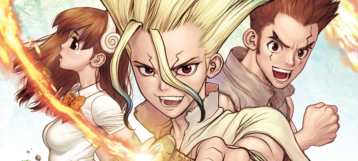 Mangá de Dr. Stone deve chegar ao fim em março