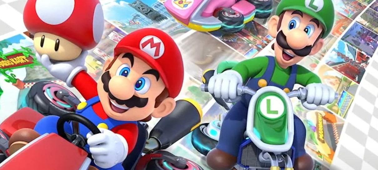 Mario Kart 8 Deluxe terá expansão com pistas de outros jogos da franquia