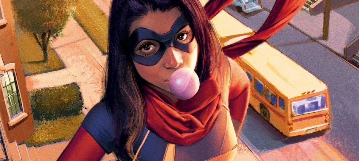 Fotos de Ms. Marvel podem indicar ligação com Homem-Aranha