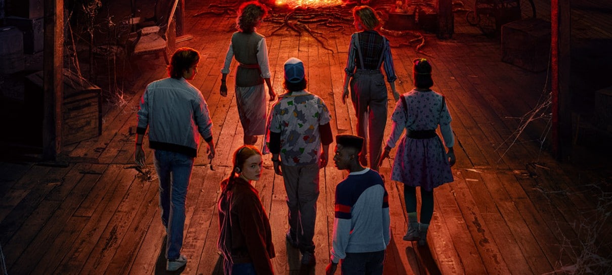 Stranger Things 4 ganha novos cartazes mostrando reencontro de Hopper e Joyce