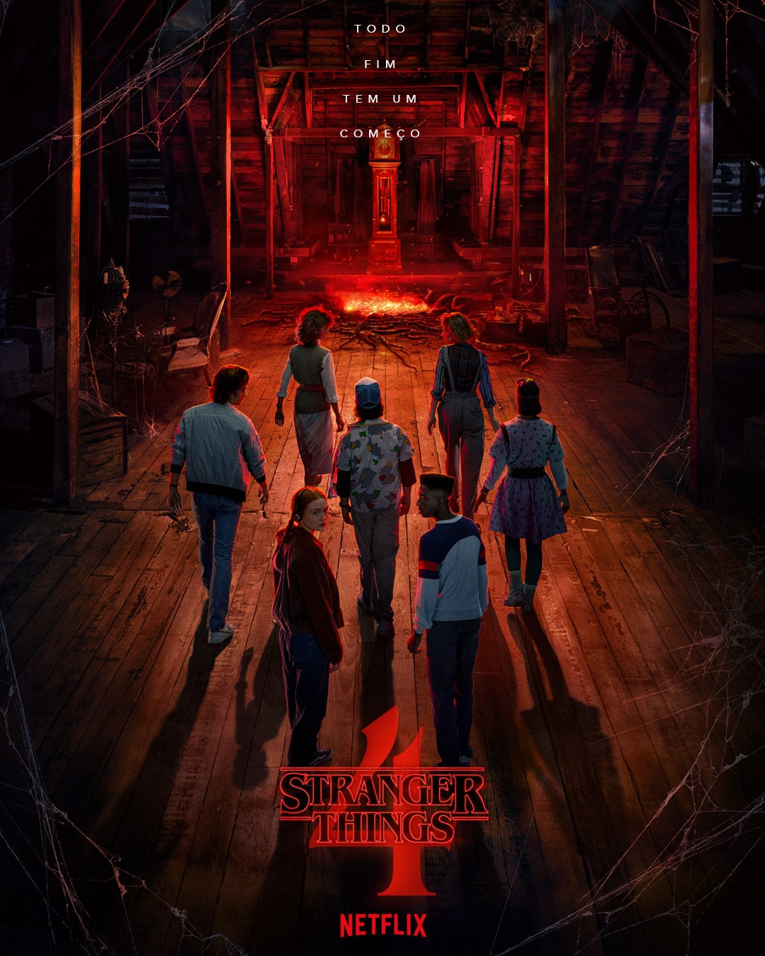 Stranger Things 4 ganha novos cartazes mostrando Dustin, Lucas, Max e mais  - NerdBunker