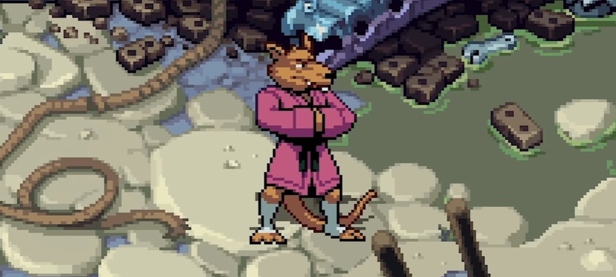 Jogo de As Tartarugas Ninja terá Mestre Splinter como personagem jogável