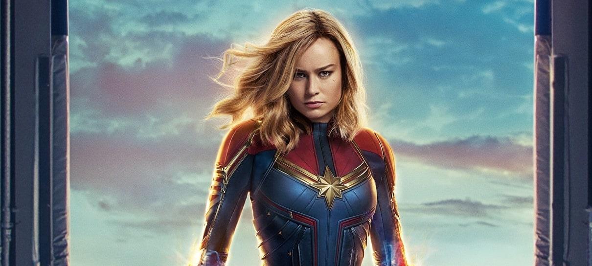 Brie Larson faz contagem regressiva para estreia de The Marvels com foto de bastidores