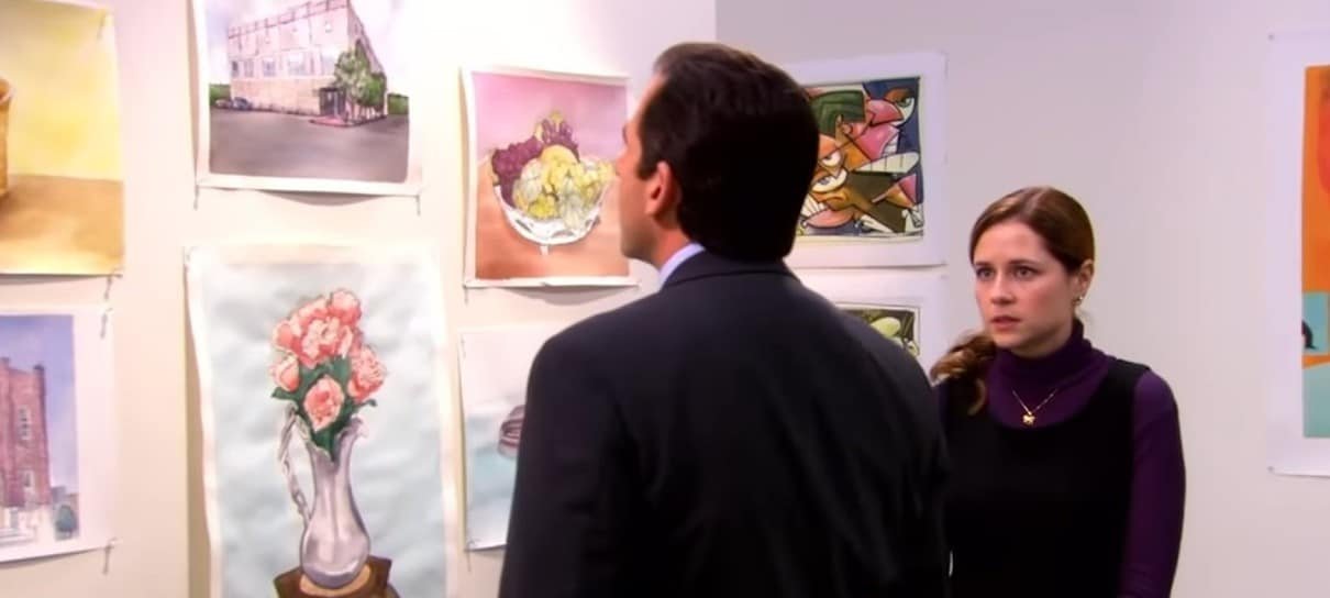 Jenna Fischer, de The Office, insistiu para que pintura de Pam não fosse destruída