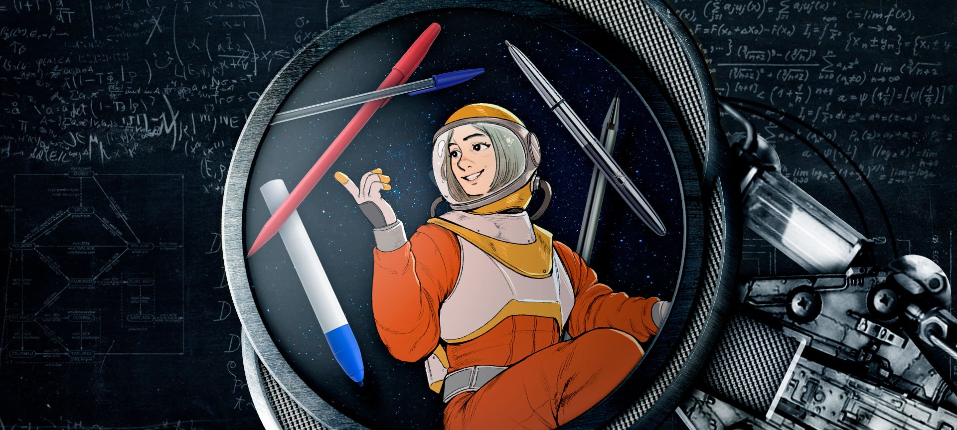 A NASA e a lenda da caneta espacial