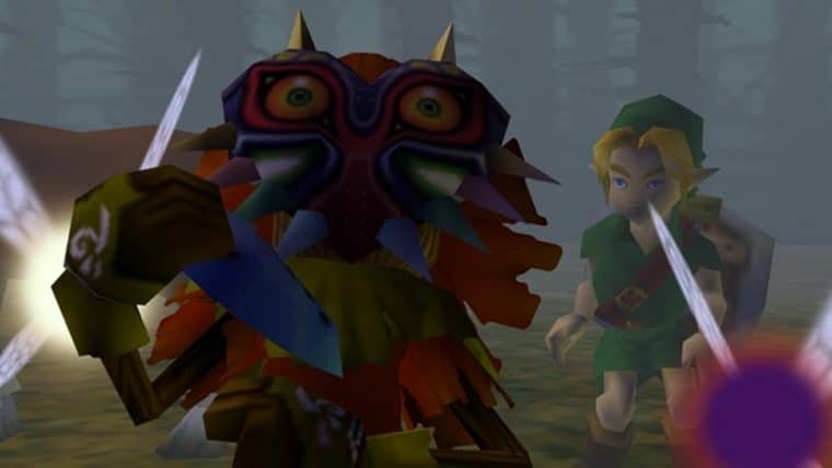 Jogador usa instrumentos dentro de Zelda: Majora's Mask para tocar Africa, do Toto