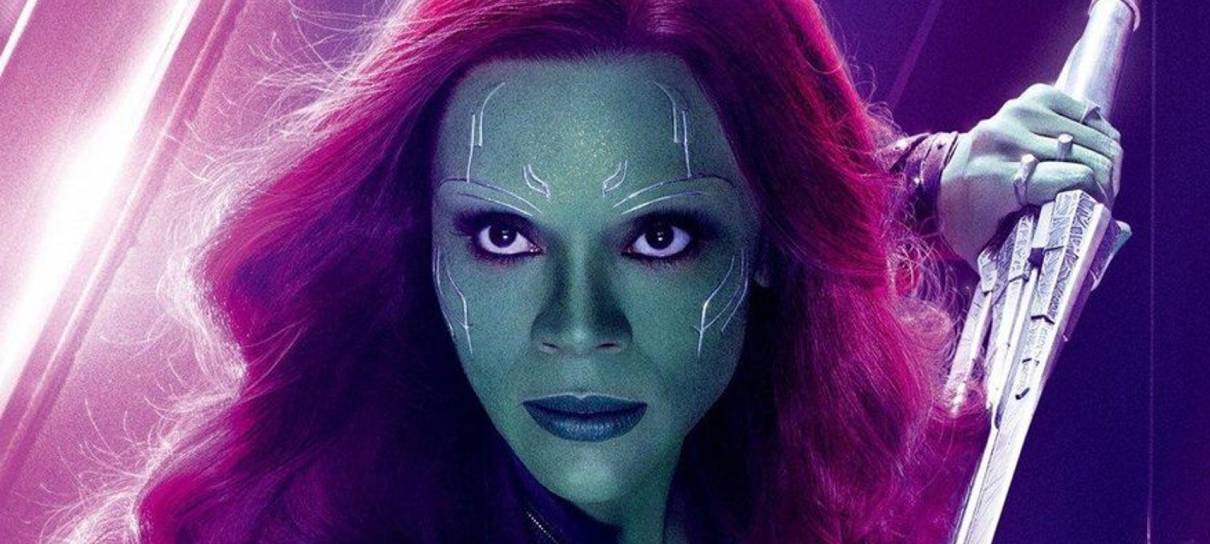 Zoe Saldana aparece plena após precisar apagar vídeo com possíveis spoilers da Marvel