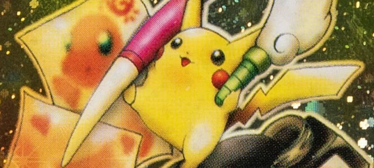 Carta rara de Pokémon é leiloada por valor recorde: US$ 900 mil