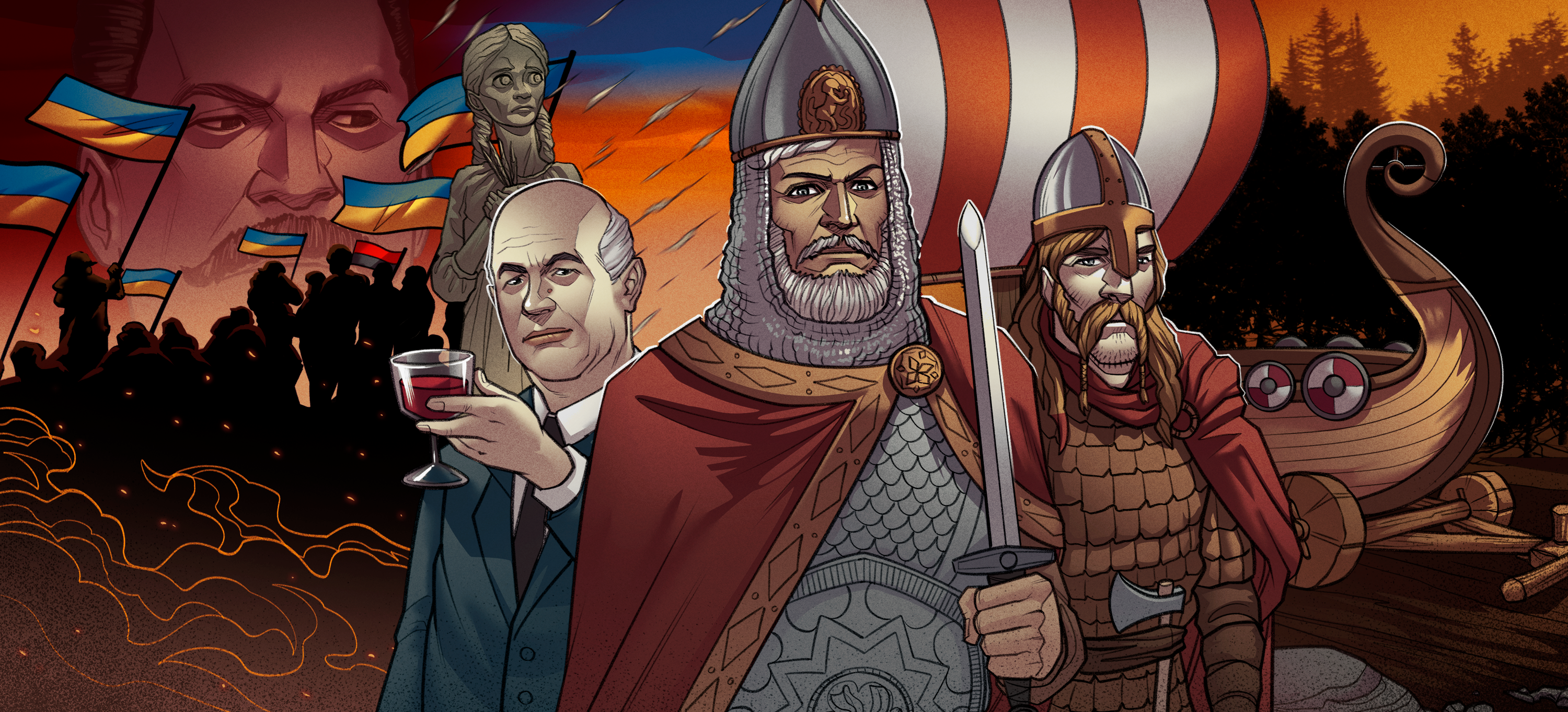 Capa do episódio A História da Ucrânia