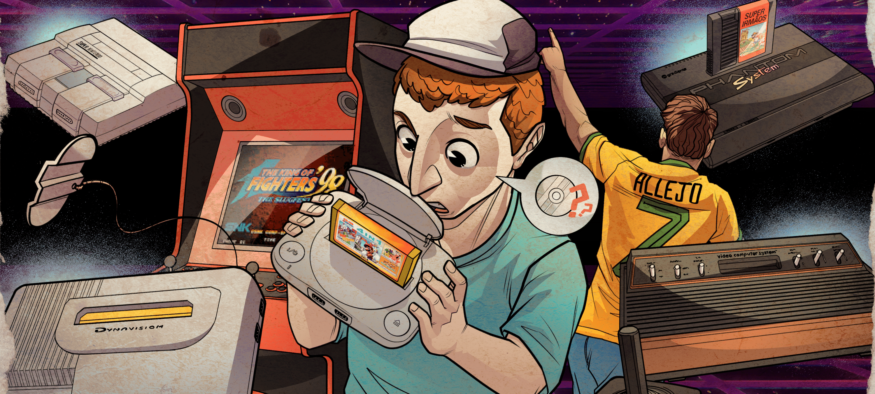 A estranha chegada dos vídeo games ao Brasil