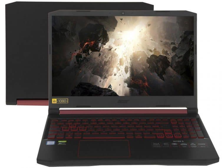 Acer Nitro 5 é um dos itens gamers em oferta do NerdBunker