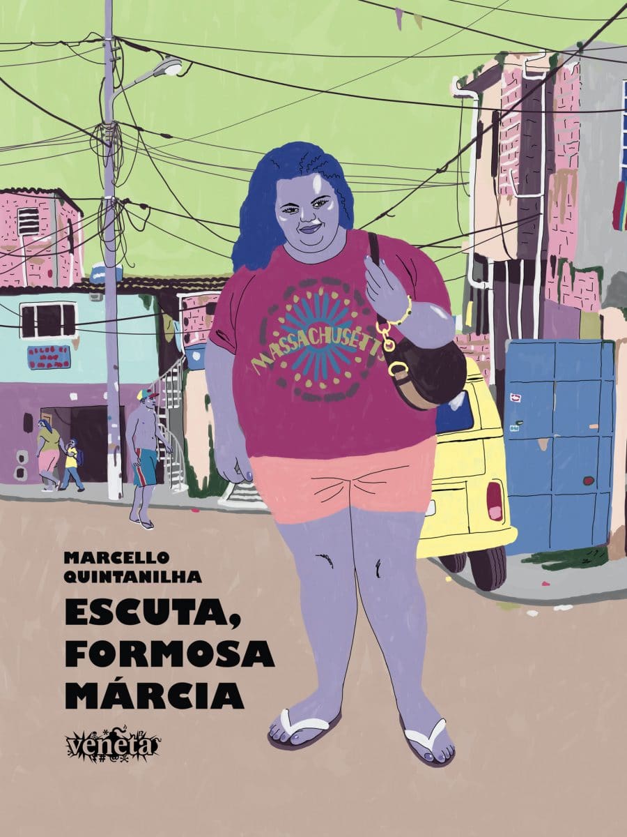 Capa da HQ Escuta, Formosa Márcia, de Marcello Quintanilha (Veneta/Reprodução)
