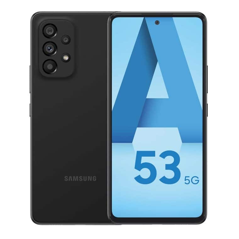 Galaxy A 53 é um dos itens divulgados pela Samsung