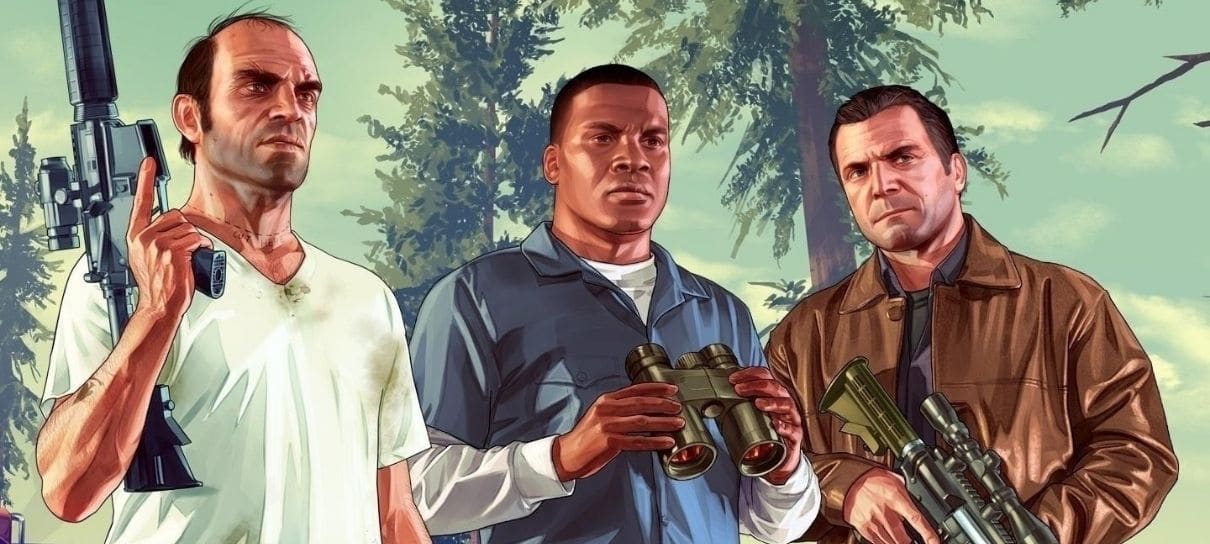 GTA V toma a frente de Elden Ring em vendas de jogos no Reino Unido