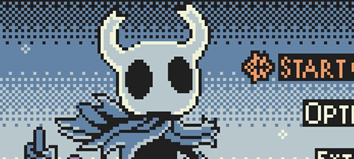 Arte imagina Hollow Knight como um jogo de Game Boy Color