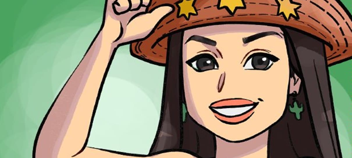 Arte transforma Juliette, do BBB 21, em uma treinadora de Pokémon cactos