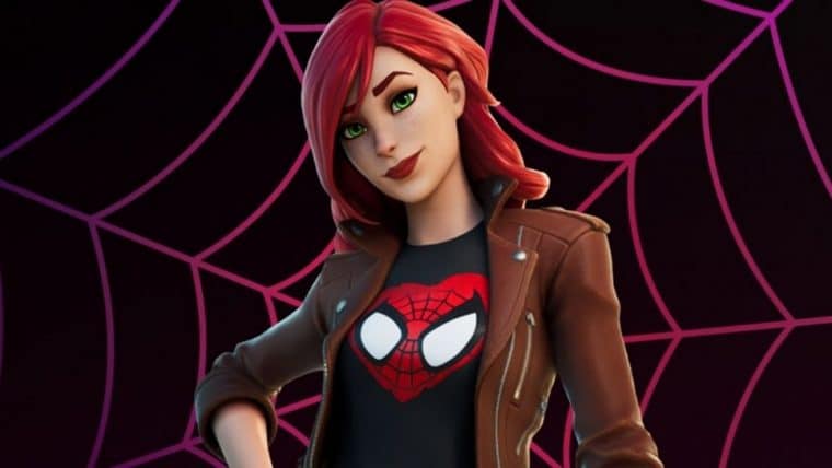Mary Jane Watson chega ao Fortnite e forma trio clássico do Homem-Aranha