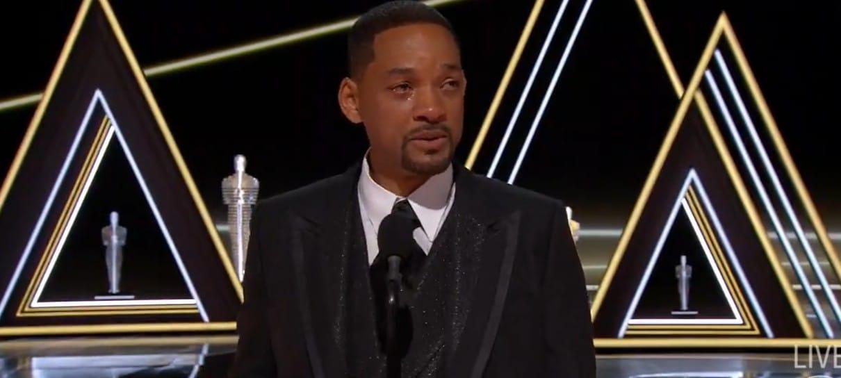 Oscar 2022: Melhor Ator, Will Smith pede desculpas e diz "fazemos loucuras por amor"